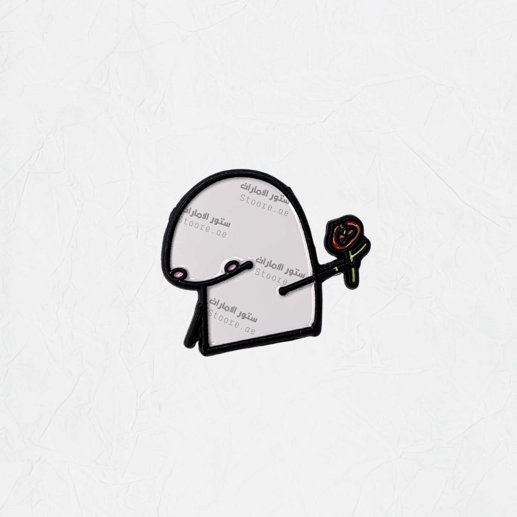 Badge Flork Flower
